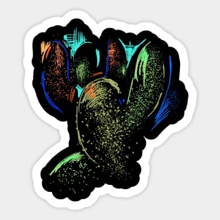 Abstract Landscape Sticker